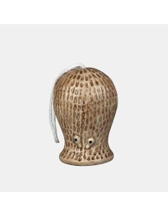 Maceta Tillandsia Animal Marrón 7x11cm  Diseño Funcional y Decorativo