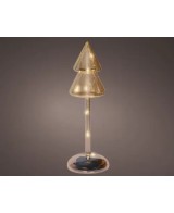 Árbol de Microleds Ámbar 9x24 cm Iluminación LED Decorativa
