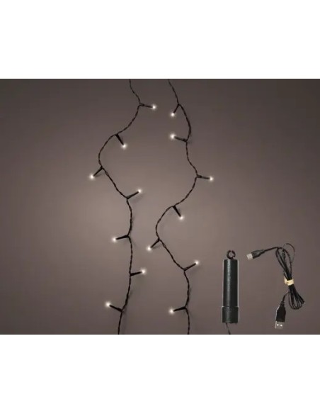Luces LED Duracharce 1500 cm Negro Iluminación Interior y Exterior