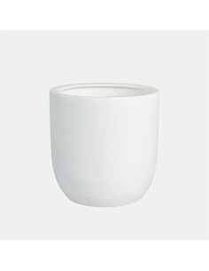 Maceta Xat Crema 35x35 cm  Elegancia y Durabilidad para Interior y Exterior

