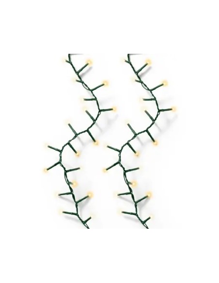 Guirnalda LED Luz Parpadeante L2250CM | Iluminación Cálida para Jardines y Eventos