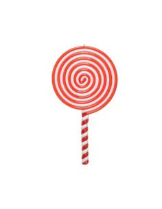 Lámpara Lolly L1 Rojo/Blanco  Diseño Compacto y Moderno para Interiores | Endanea Garden