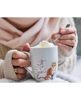 Taza de Porcelana con Animales | Diseño Original y Funcional - Endanea Garden