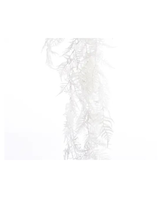 Colgante Esparraguera Blanca con Brillo 105 cm | Decoración Elegante - Endanea Garden