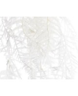 Colgante Esparraguera Blanca con Brillo 105 cm | Decoración Elegante - Endanea Garden