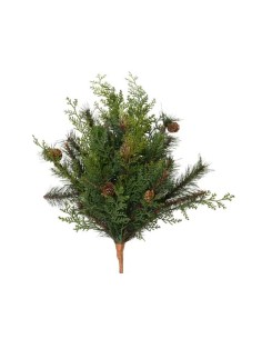 Rama de Ciprés Decorativa Verde D20xH50cm | Estilo Natural para Interiores