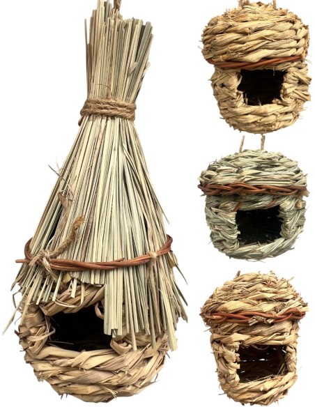 Nido de Mimbre Mediano - Funcionalidad y Estilo Natural