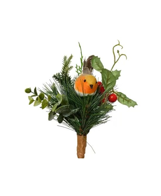 Rama Mariposa Verde 17 cm - Decoración Natural para el Hogar | Endanea Garden
