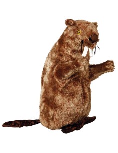 Castor Peluche 27cm Suave y Seguro Ideal para Niños y Regalos