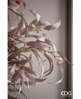 Eucalipto Ramo Artificial H98xC4 Borgoña Decorativo para Hogar y Oficina