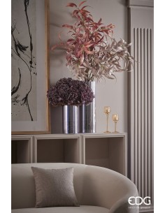 Eucalipto Ramo Artificial H98xC4 Borgoña Decorativo para Hogar y Oficina 2