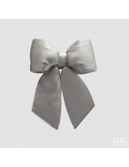 Lazo de Terciopelo H43xL40xC5 Color Ris Elegante y Versátil para Decoración