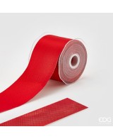 Cinta Nastro Classic Doble Cara Roja 60mm x 10m para Envoltorios y Decoración | Endanea Garden