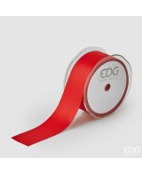 Cinta Nastro Doppio Raso Roja 40mm 20m Cinta Decorativa Doble Cara