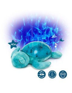 TORTUGA TRANQUIL PELUCHE MUSICAL Y PROYECTOR AQUA
