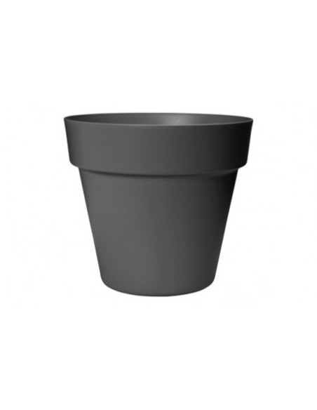 MACETA PARIS 18CM ANTRACITA