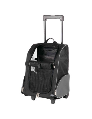 Trolley Mochila para Perro Nylon 32x45x25 cm | Transporte Cómodo y Seguro