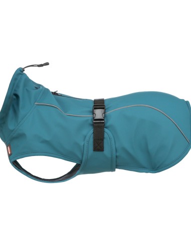 Impermeable Vimy XL para Perros Azul Petróleo Protección y Comodidad
