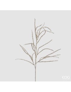 Amaranthus Ramo Artificial H81XC4 Platinum 81 cm | Decoración Elegante y Realista