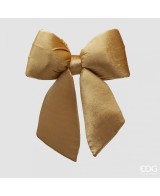 Lazo de Terciopelo Oro 43x40x5 cm Decoración Elegante y Versátil