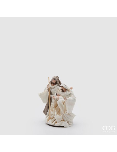 Figura Caballero Navideño H17 Ivory Decoración Navideña Clásica y Elegante