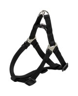 Petral New Premium S 40-50cm 15mm Negro Arnés para Perros Pequeños y Medianos