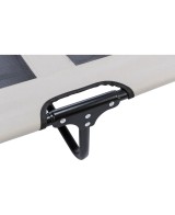 Tumbona para Perros Gris Negro 99x19x60 cm Cómoda y Resistente
