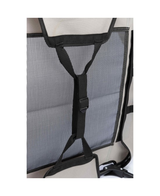 Tumbona para Perros Gris Negro 99x19x60 cm Cómoda y Resistente