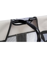 Tumbona para Perros Gris Negro 99x19x60 cm Cómoda y Resistente