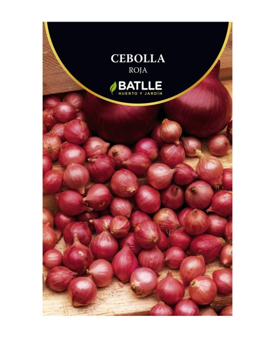 Bulbillo Cebolla Roja 500gr Batlle siembra cultivo huerto rendimiento calidad