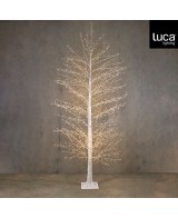 Árbol de Luces LED Blanco 1640 con Temporizador | Decoración Navideña Exterior e Interior | Endanea Garden