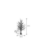 Árbol de Luces LED Blanco 1640 con Temporizador | Decoración Navideña Exterior e Interior | Endanea Garden