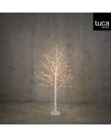 Árbol de Luces LED Blanco 288 con Temporizador | Decoración Navideña Interior y Exterior | Endanea Garden