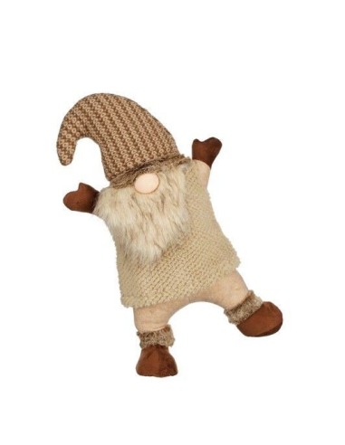 Gnomo Decorativo Marrón 48 cm | Figura Tradicional Interior | Endanea Garden