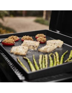 Plancha Weber 56cm  Cocina Profesional a la Parrilla con Acero Inoxidable

 2