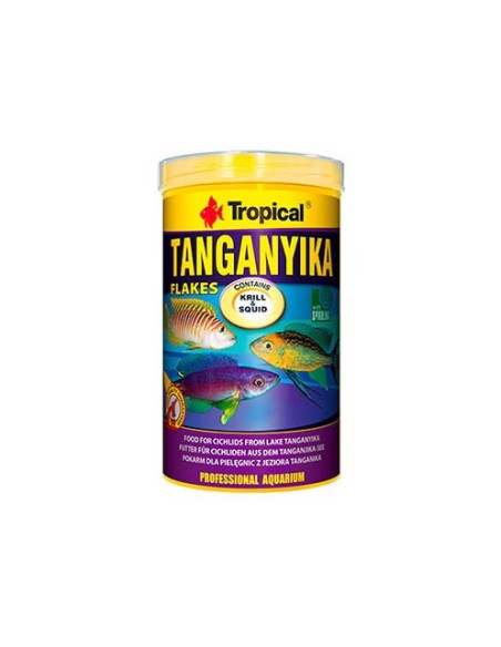 Alimento TANGANIKA 1000ML para Cíclidos del Lago Tanganika  Nutrición Premium