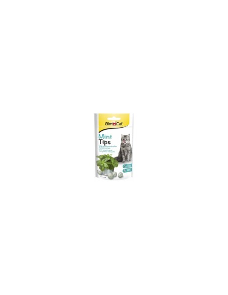 GC Mint Tips 40g Snack Refrescante para Perros Cuidado Natural del Aliento