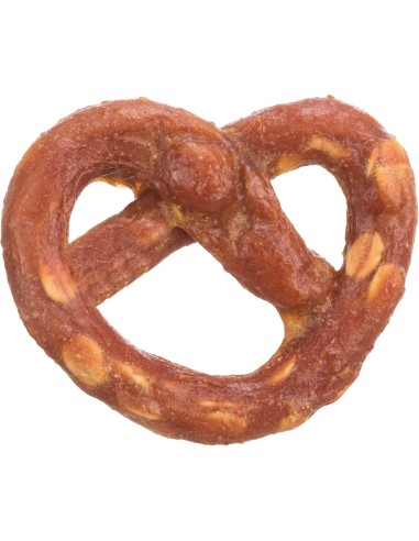 Mini Pretzel a Granel con Pollo 6x4cm Snack Natural para Perros
