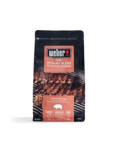 Astillas de Madera Ahumar Cerdo Weber 700g  Sabor Intenso para Barbacoa

