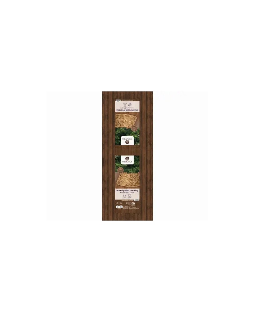 Base para árbol de Navidad marrón 70 cm diámetro 28 cm altura soporte robusto y estable