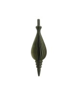 Adorno de Papel Verde 22x80 cm Decoración Festiva Elegante y Ligera