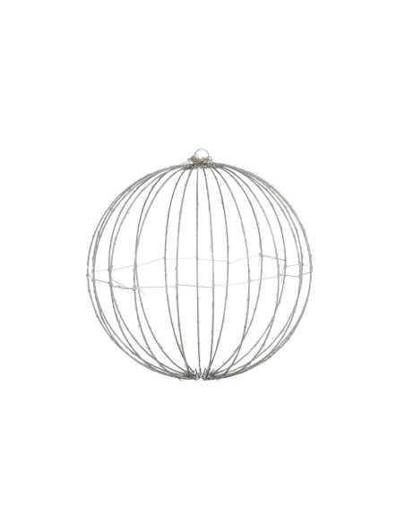Bola de luces 260LED 40 cm blanca con temporizador para decoración interior y exterior