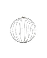 Bola de luces 260LED 40 cm blanca con temporizador para decoración interior y exterior