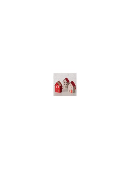 Adorno Colgante Casita 7.5 cm Largo 13 cm Alto Decoración Versátil