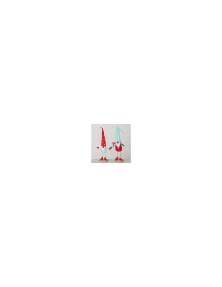 Figura Helge Gnomos Santa 60 cm Decoración Navideña Interior y Exterior