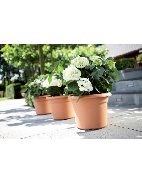 Maceta Cilindro 55 cm MTerra Color Tierra para Plantas Grandes | Endanea Garden