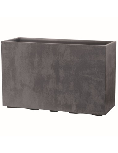Maceta Muro Millenium R RA 98cm Gris Ceniza | Diseño Contemporáneo | Endanea Garden