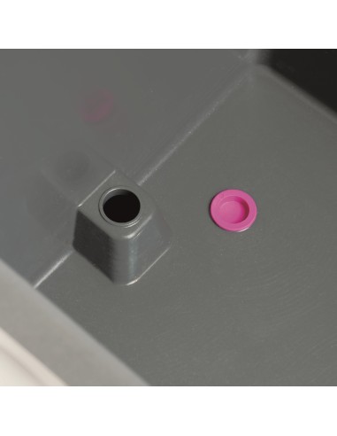 Maceta Muro Millenium R RA 98cm Gris Ceniza | Diseño Contemporáneo | Endanea Garden