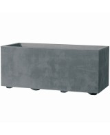 Jardinera Millennium R RA 79cm Gris Ceniza | Jardineras Resistentes | Endanea Garden