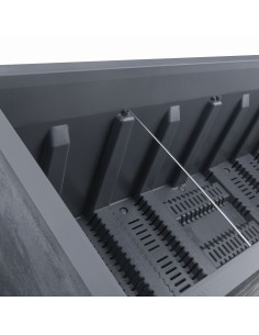 Jardinera Millennium R RA 79cm Gris Ceniza | Jardineras Resistentes | Endanea Garden 2